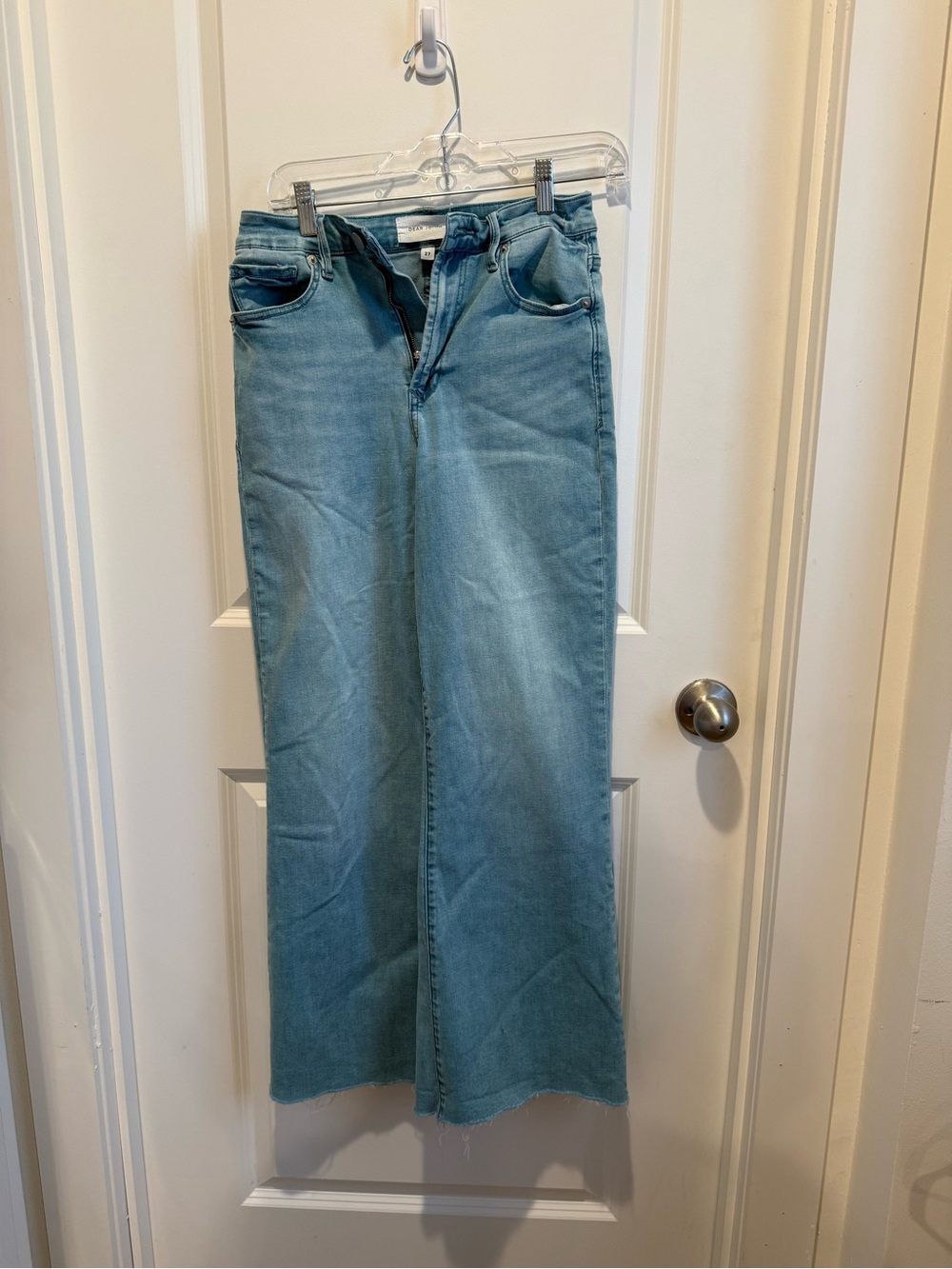 Dear John Light Blue Wide Leg Jeans Size 27